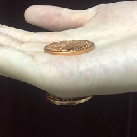 超强磁性墨西哥币(2.86cm, 红铜)