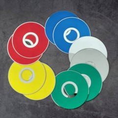 空手出CD 超薄专业魔术CD套装(国内大孔彩色CD套装 10片装)