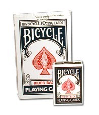 Bicycle特大牌(兰背或红背)