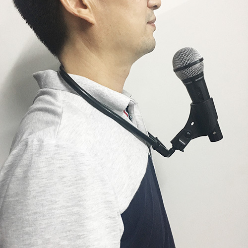 韩版听诊者话筒架(专用麦克风夹)