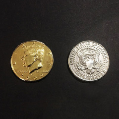 半美元金银双面币