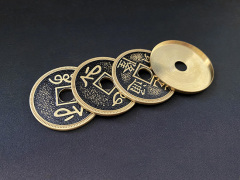 中国古币与丝带(Chinese Coins and Ribbon 3.8cm)宫钱版