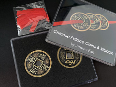 中国古币与丝带(Chinese Coins and Ribbon 3.8cm)宫钱版