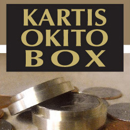 新版Kartis奥吉托钱盒(铜制,布袋盒装)kartis okito box