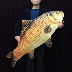 空杆钓鱼--空手变鱼(大号130cm)大鱼