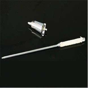 缠棉两用火把变钢制弹棒(银色)