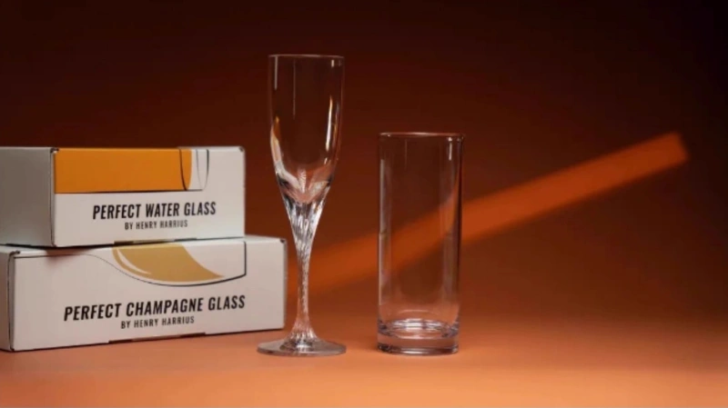 完美水杯 & 香槟杯 Perfect Water Glass & Perfect Champagne Glass by Henry Harrius