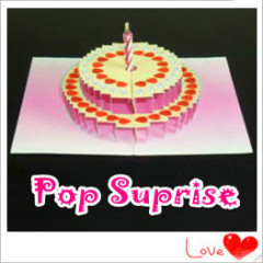 生日蛋糕卡片(Pop Suprise)