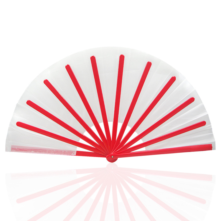专业魔术扇(红白)