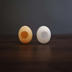 带孔仿真塑料鸡蛋（丝巾变蛋） Fake Egg with Hole (Silk to Egg)