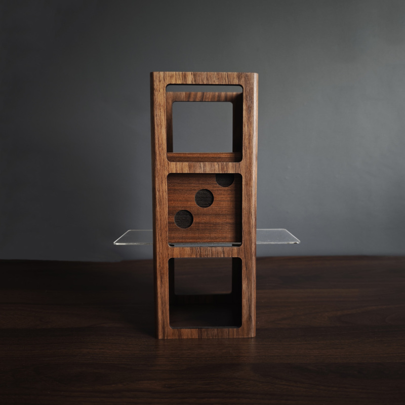 豪华骰子穿越（胡桃木版） Deluxe Die Penetration (Walnut Edition)