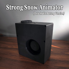 双控超级雪花机（可拆电池版） Strong Snow Animator (Detachable Battery Version)