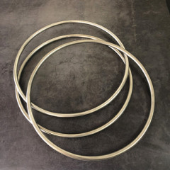 终极版可检查的三连环(无磁铁,暗勾版) New Examinable Linking Ring by J.C Magic (3 set)