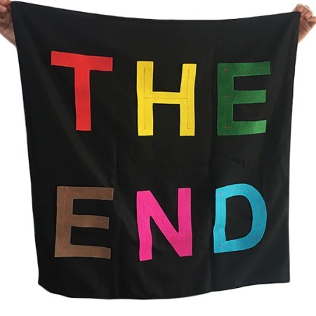 口袋变条幅 THE END