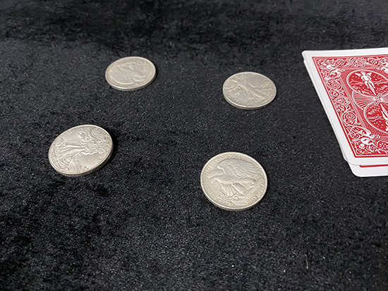 迷雾硬币组 2.0 (行走女神版)Mist Coin Set 2.0 by Jimmy Fan