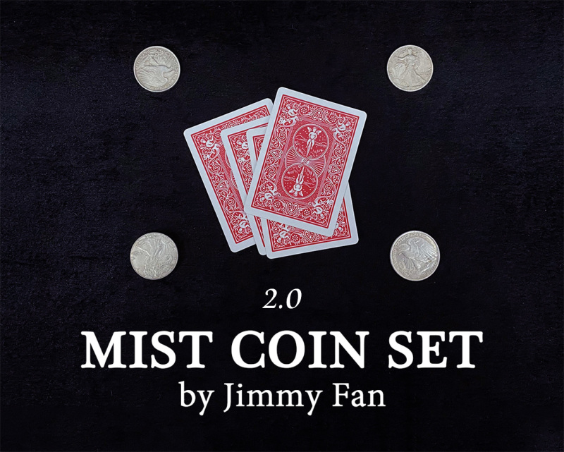 迷雾硬币组 2.0 (行走女神版)Mist Coin Set 2.0 by Jimmy Fan