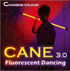 日光灯管式荧光跳舞棒(红蓝变换) Color Changing Cane 3.0 Fluorescent Dancing (Professional two color)