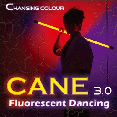 日光灯管式荧光跳舞棒(红蓝变换) Color Changing Cane 3.0 Fluorescent Dancing (Professional two color)