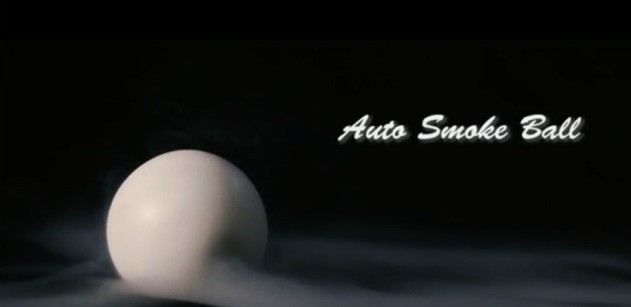 电动烟雾版丝巾变球(白色) Auto Smoke Ball