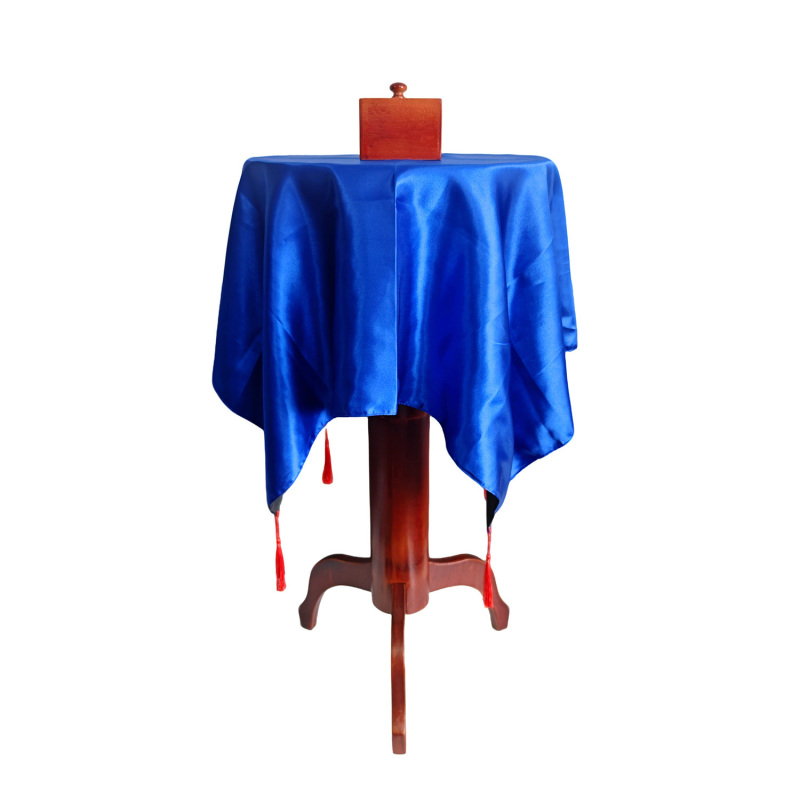 超轻经典圆面柱式漂浮桌（小木盒+木制花瓶）