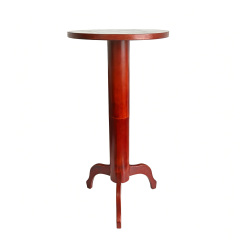 超轻经典圆面柱式漂浮桌（小木盒+木制花瓶）