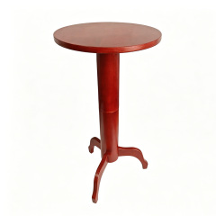 超轻经典圆面柱式漂浮桌（小木盒+木制花瓶）