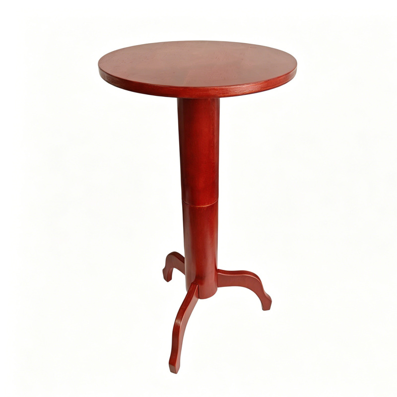 超轻经典圆面柱式漂浮桌（小木盒+木制花瓶）