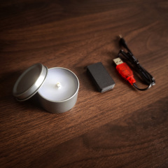 遥控金属杯小蜡烛 Remote Metal Cup Candle