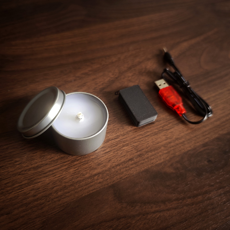 遥控金属杯小蜡烛 Remote Metal Cup Candle