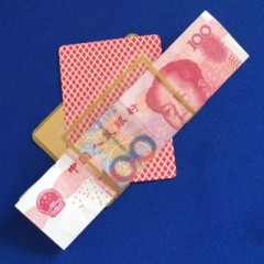 扑克穿钞板