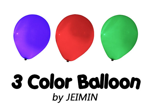 遥控变色气球--三色气球(3 Color Balloon)