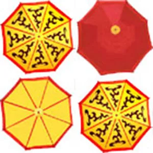 闪电变色雨伞(二次变色) Color Changing Parasol (Twice)