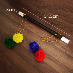 四球魔术棒（四球鸳鸯棒）Pom Pom Prayer Stick