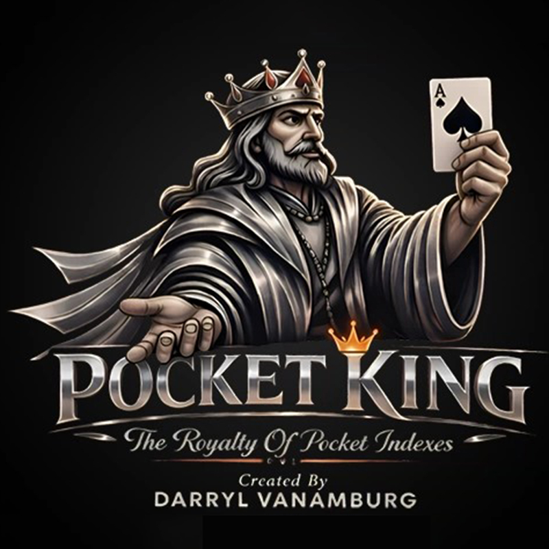 超级纸牌索引 (视觉化变出选牌) Pocket King by Darryl Vanamburg