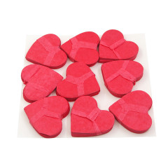 神奇心雨纸(爱心雪花纸)9颗装  Heart Shaped Snowstorm