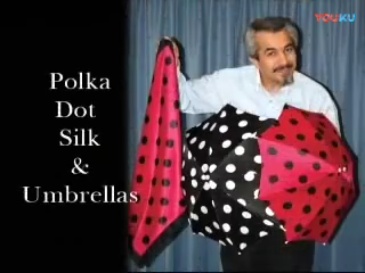 圆点丝绸+伞套装 Polka Dot Silk & Umbrella