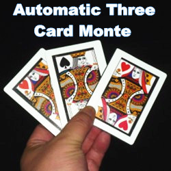 微型舞台三牌术(单车大小,1套/3张) Mini Three Card Trick Bicycle Size