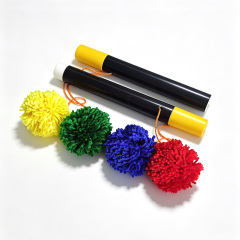 四球魔术棒（四球鸳鸯棒）Pom Pom Prayer Stick