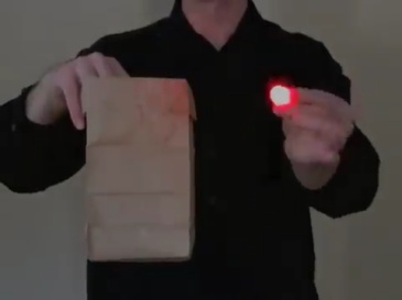 高品质装光的袋子(红色亮灯袋)  Bag O Lights (Red Light)