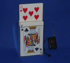 透明盒自动升牌 Electronic Jumbo Card Rise By China Magic