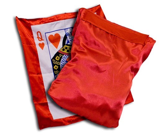 口袋变扑克(红桃Q) Bag to Poker Streamer (Heart Q)
