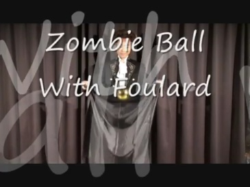 大号漂浮银球(银色飞球15cm) Zombie Ball With Foulard（Sliver）