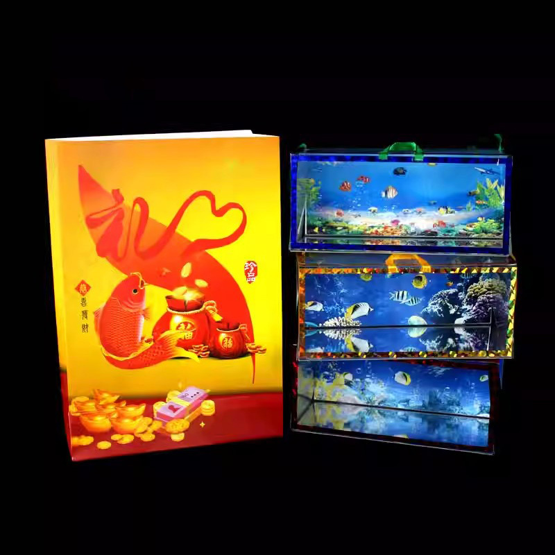 空袋出水晶盒 Appearing Crystal Boxes