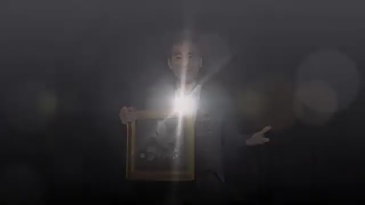 画框出鸽(金色边框版) Dove Picture To Real Dove (Gold Frame)