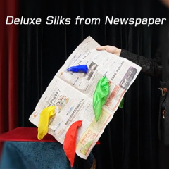 豪华版报纸出丝巾(包含4条丝巾) Deluxe Silks from Newspaper