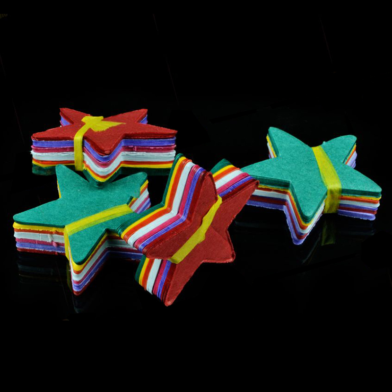星星雪花纸(彩色,9颗装)   Star Shaped Snowstorm (Multicolor)