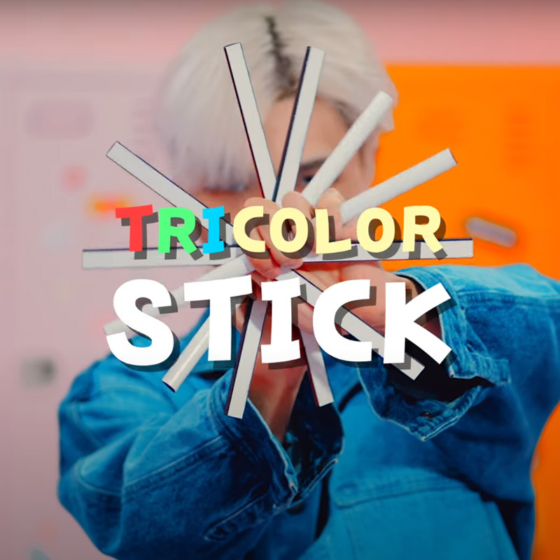 短棒一分三(L230) Tricolor Stick