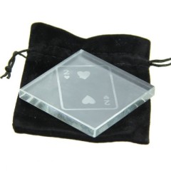 (鬼玻璃)专业版1.0(双面梅花5与红桃2)圆形 Ghost Glass - Double Face Cards (Round)