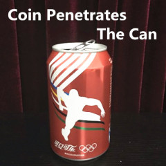签名硬币进可乐罐中文版本 Coin Penetrates The Can (Chinese CoCa Cola)