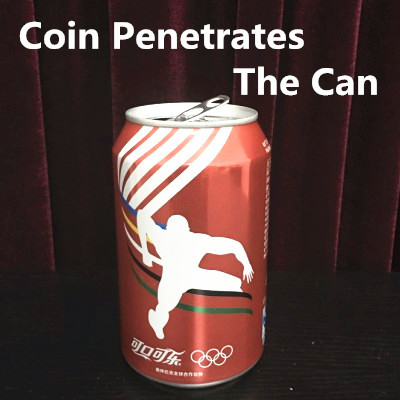 签名硬币进可乐罐中文版本 Coin Penetrates The Can (Chinese CoCa Cola)